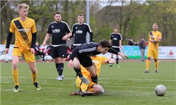 Jahrelang spielte die SpVgg Berne (schwarze Trikots) in der Fußball-Kreisliga Oldenburg-Land/Delmenhorst. Im Fall eines Aufstiegs würde der Verein in die Kreisliga Jade-Weser-Hunte eingegliedert.