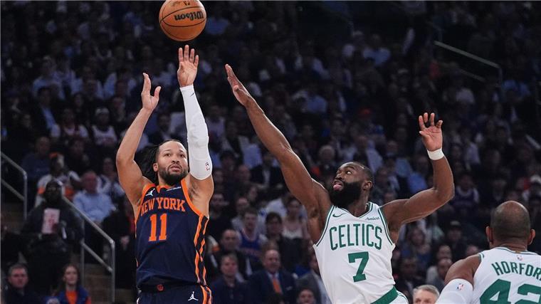 Celtics verlieren erneut gegen Knicks - und womöglich Tatum Jalen Brunson führte die Knicks zum dritten Sieg gegen die Celtics.
