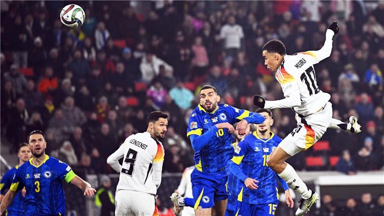 Adrenalin-Kick nach Tore-Rausch: „Auf die Spitze getrieben“ Jamal Musiala verzückte mit seinem schnellen Kopfballtor.