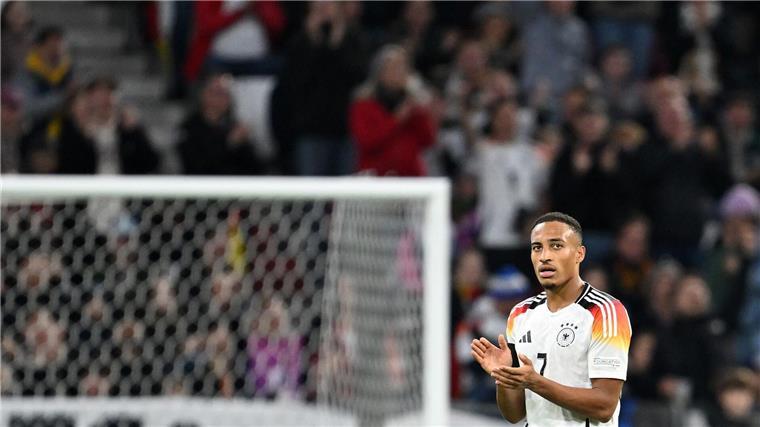 Lewelings Knalleffekt nach dem „Legenden“-Abschied Jamie Leweling war der Matchwinner für das DFB-Team.
