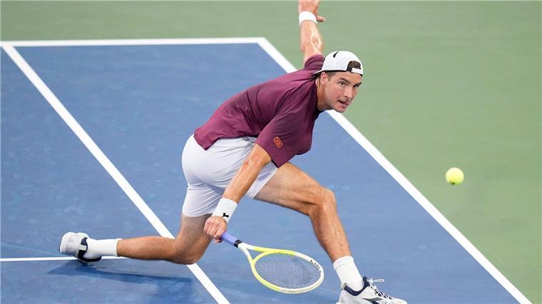 Jan-Lennard Struff spielt am Freitag in New York um den Achtelfinaleinzug.