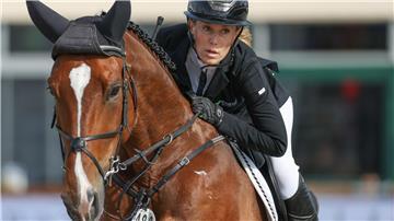 Janne Friederike Meyer-Zimmermann und Messi landeten in Saudi-Arabien auf Platz sieben.