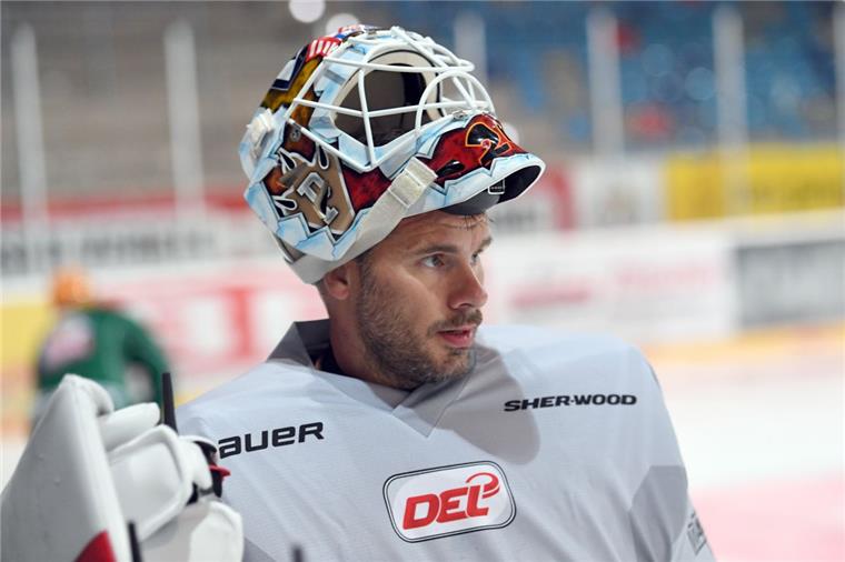Jaroslav Hübl stand beim 5:1-Sieg gegen SK Kadan im Tor der Fischtown Pinguins.
