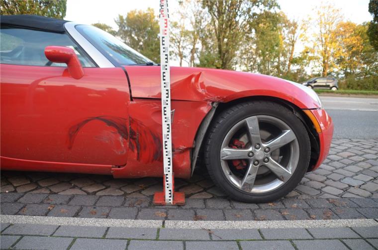 Jede Menge Blechschaden auf der Stresemannstraße.