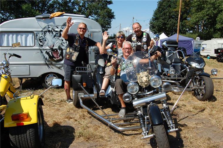 Überall Trikes und röhrende Motoren in Bramstedt-Gackau Jede Menge Trikes gab es am Wochenende in Bramstedt zu sehen.