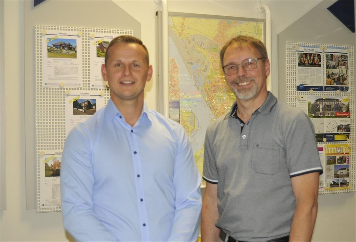 Geschäftsführer Lukasz Lachowicz und Jörg Thaden