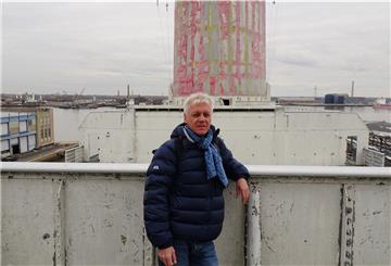 SS United States im Hafen von Philadelphia/USA, Jens-Erwin Siemssen ("Das Letzte Kleinod")