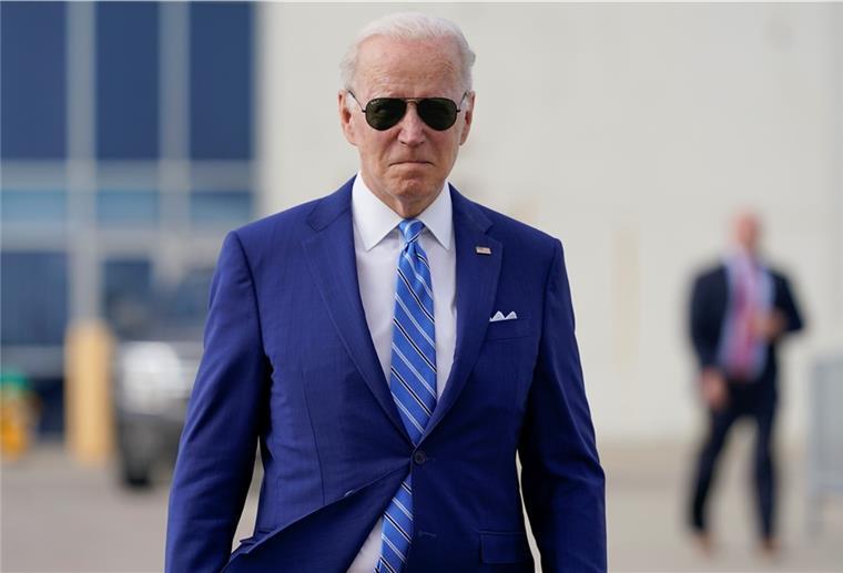 USA sagen Ukraine weitere 800 Millionen Dollar für Waffen zu Joe Biden, Präsident der USA