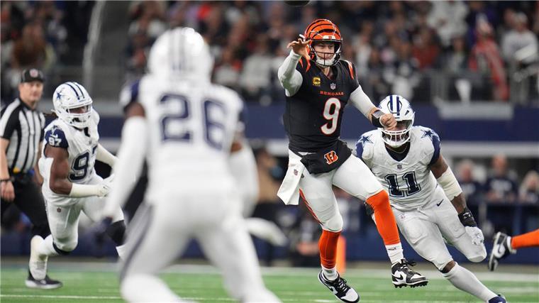 Bengals gewinnen NFL-Spiel nach Chaos-Szene kurz vor Schluss Joe Burrow holte mit den Bengals einen kaum noch für möglich gehaltenen Sieg bei den Dallas Cowboys.