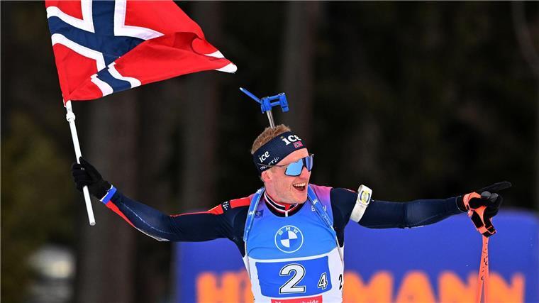 Rees bei Abschied der Bö-Brüder als 15. bester DSV-Skijäger Johannes Thingnes Bö verabschiedet sich von der großen Biathlon-Bühne.