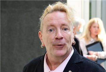 Ehemaliger Frontmann der Sex Pistols,  John Lydon, alias Johnny Rotten
