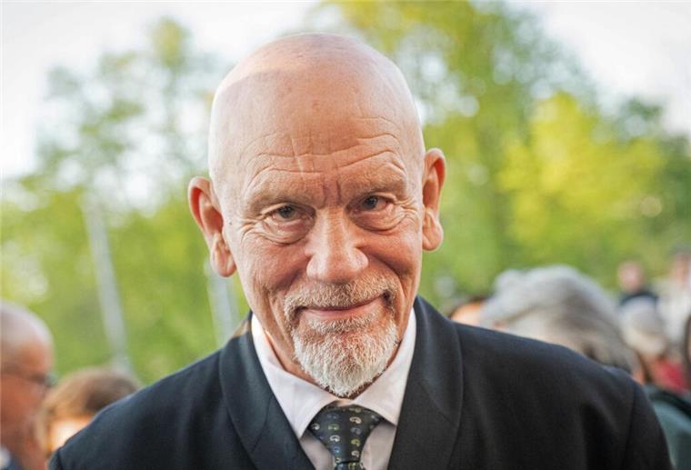 John Malkovich 2024 bei einem Termin in Bremen.