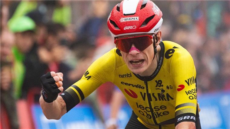 Vuelta: Zweiter Etappensieg für Top-Favorit Vingegaard Jonas Vingegaard holt seinen zweiten Etappensieg bei der Vuelta. (Archivbild)