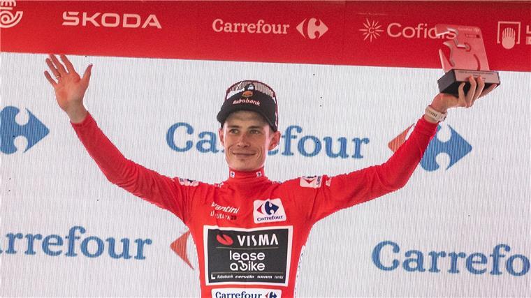 Vuelta: Vingegaard weiter Erster - Soler gewinnt 14. Etappe Jonas Vingegaard ist weiter Gesamterster bei der Vuelta. (Archivbild)