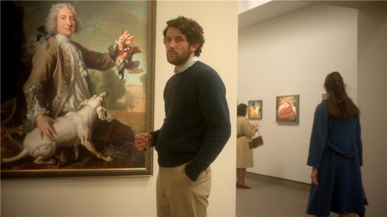 Josh O’Connor als liebenswerter Versager Josh O’Connor als James Blaine Mooney in einer Szene des Films „The Mastermind“