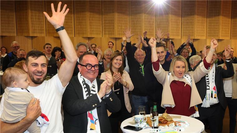 „Jetzt ziehen wir an“: Münchens Bürger sagen ja zu Olympia Jubel bei den Olympia-Befürwortern: München sagt Ja zu einer Bewerbung.