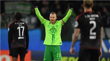 Jubel über den ersten Heimsieg: Wolfsburgs Kapitän Maximilian Arnold nach dem 1:0 gegen Union Berlin.