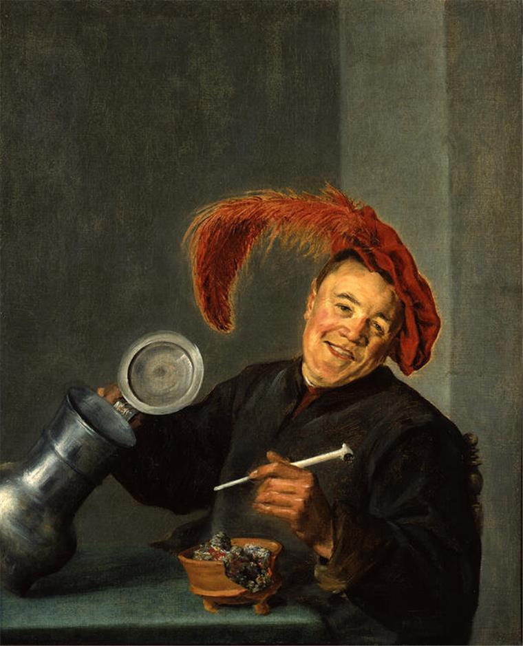 Schau „Geniale Frauen“ in Hamburg erzählt, wie Künstlerinnen sich durchsetzen Judith Leysters „Lustiger Zecher“ kippt um 1630 mit der rechten Hand einen stattlichen Bierkrug, in der linken hält er eine Pfeife. Das Rauchen war Anfang des 17. Jahrhunderts in den Niederlanden in Mode gekommen.