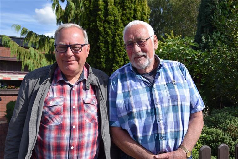 Bürgerverein Blexen feiert 125. Geburtstag Jürgen Hülsebusch und Ernst Böning führen den Bürgerverein Blexen. Den gibt es seit 125 Jahren.