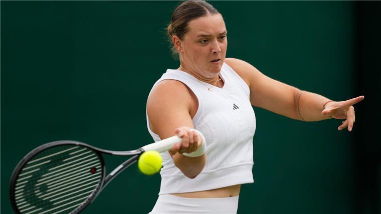 Zehn Jahre nach Prag: Tennis-Damen nur noch Außenseiter Jule Niemeier schaffte es 2024 als einzige Deutsche bei einem Grand-Slam-Turnier in Runde drei.