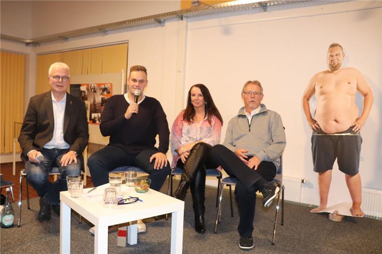 So war der "Wurster Talk" mit "Biggest Loser" Julian Meyer Julian Meiyer (Mitte) trat am "Wurster Talk" auf. Er erzählte über seine Erfahrungen bei der Sat.1-Sendung "The Biggest Loser".