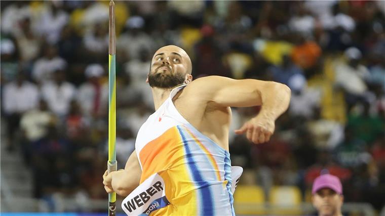 Speerwerfer Weber verpasst Sieg in Paris nur knapp Julian Weber belegte beim Diamond-League-Meeting in Paris den zweiten Platz.