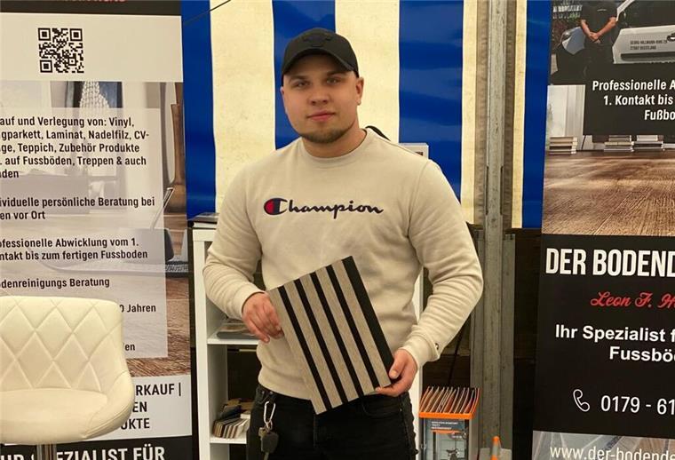 „DER BODENDESIGNER“ lebt seine Passion Leon F. Heinrichs