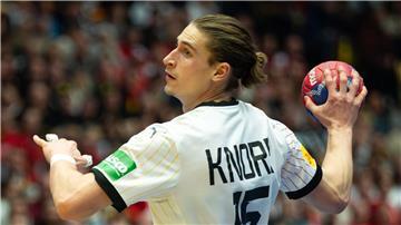 Juri Knorr erlöste die deutschen Handballer vom Siebenmeterpunkt.
