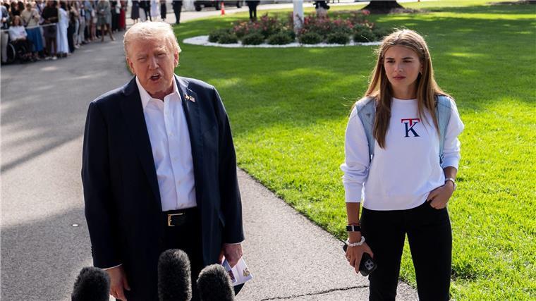 Golf: Trump-Enkelin gibt Debüt auf der LPGA Tour Kai Trump (l.) gibt ihr Debüt auf der LPGA Tour. (Archivbild)