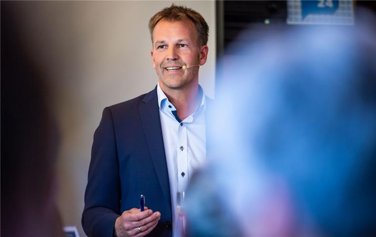 Kandidat Guido Dieckmann hat die Wahl des Bürgermeisters in Beverstedt gewonnen.