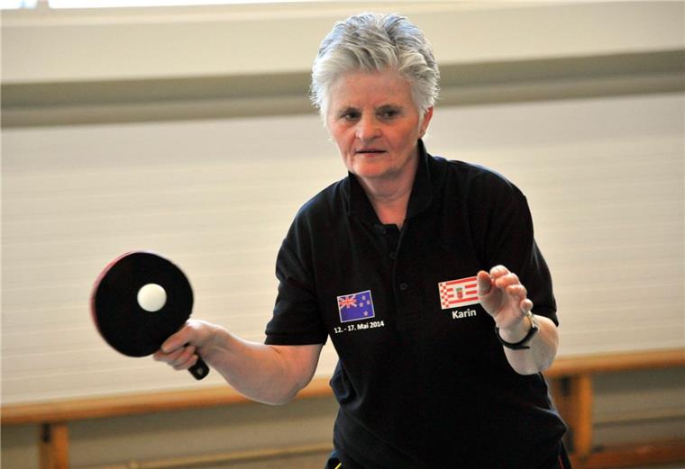 Bremerhavenerin tritt bei Weltmeisterschaft in Las Vegas an Karin Flemke hat in Las Vegas bei der Tischtennis-WM das Achtelfinale erreicht. Es war die 16. WM-Teilnahme der Wulsdorferin.