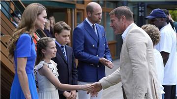 Kate und William werden beim Wimbledon-Finale von ihren Kindern George und Charlotte begleitet.