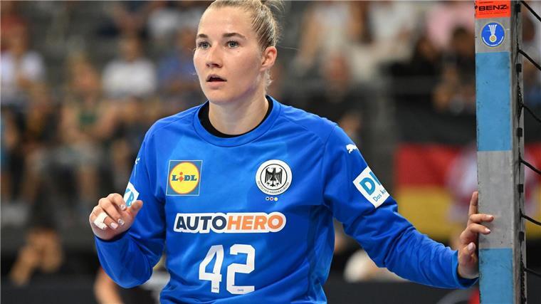 Katharina Filter war gegen Dänemark die beste deutsche Spielerin.