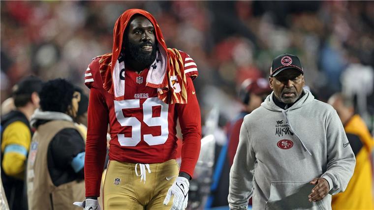 Nach Eklat: Keine Zukunft für Footballer Campbell bei 49ers Kein Bock auf das Spiel: De’Vondre Campbell.