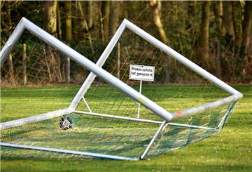 Kein Fußball möglich: Wegen des Corona-Lockdown ruht bei den Amateuren der Spielbetrieb.