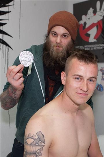 Kerim Walther und Frederik Streich