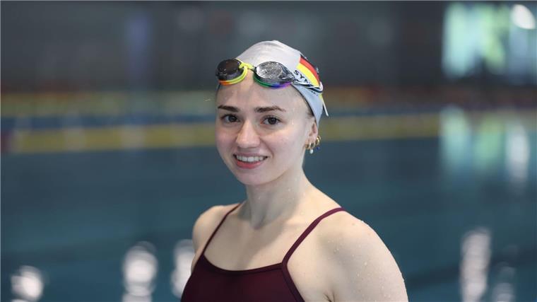 Klara Bleyer kann im Synchronschwimmen Historisches schaffen.