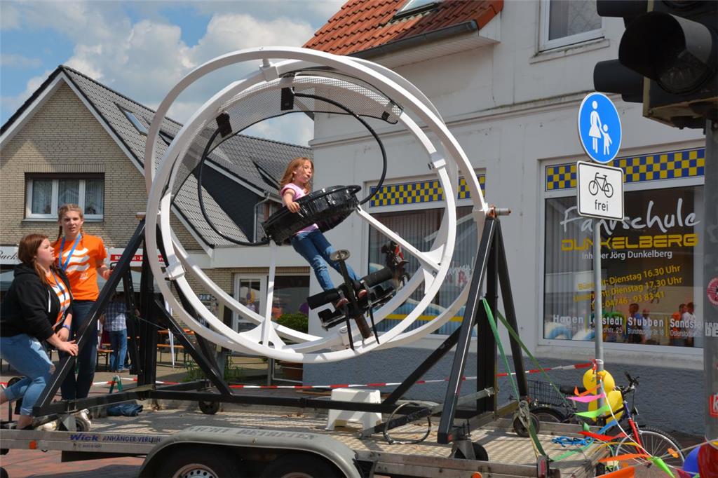 Kleine ganz groß: Sophie Zimmermann im Aerotrim. Foto: Seelbach