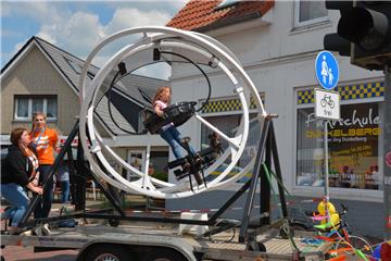 Kleine ganz groß: Sophie Zimmermann im Aerotrim. Foto: Seelbach