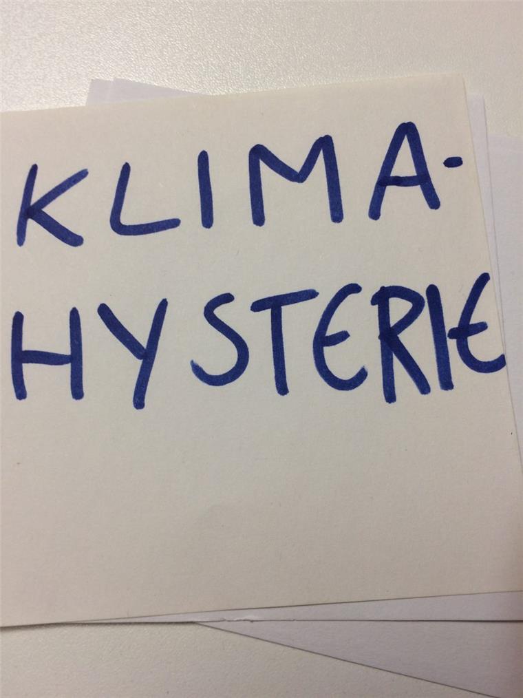 "Klimahysterie" macht das Rennen "Klimahysterie" ist das "Unwort des Jahres" 2019.