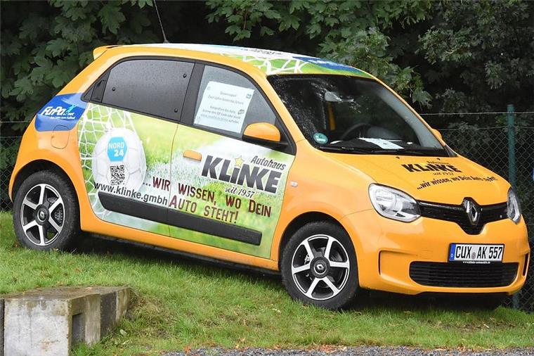 Aktionsauto von Klinke macht Halt in Bremerhaven Klinke, wir wissen, wo dein Auto steht.