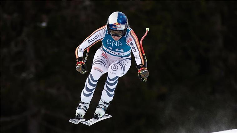 Knappe Sache: Emma Aicher lag letztlich 0,03 Sekunden vor der US-Amerikanerin Lauren Macuga.