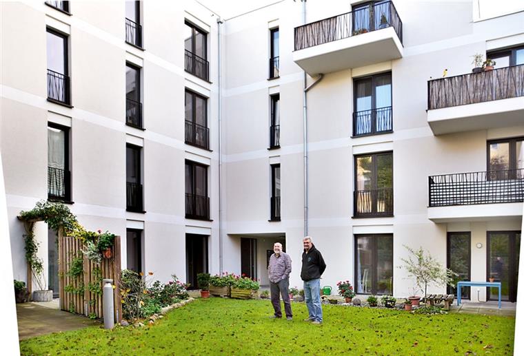 Wohnen im Herzen Bremerhavens - Dieses Wohnprojekt macht's möglich! Knut Bernert und Rolf Pahlke