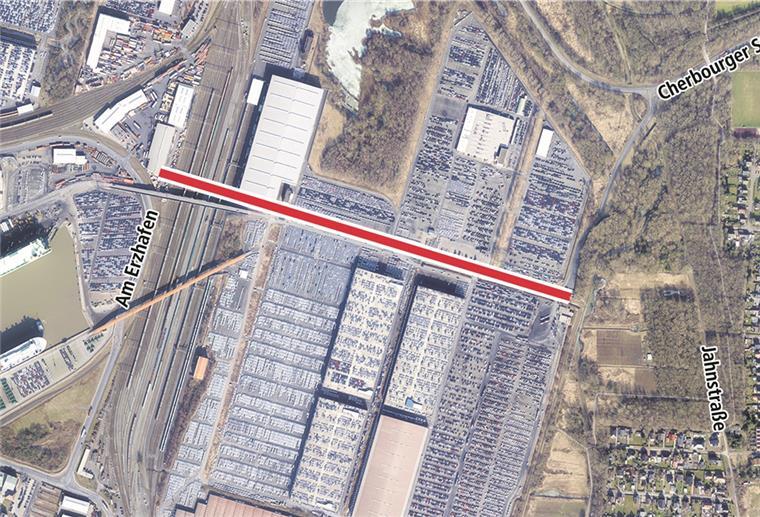 Könnte eine Hochbahn gleich mehrere Probleme zum Hafenverkehr lösen?