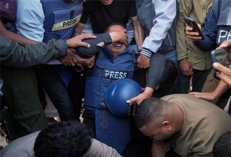 Netanjahu kündigt Gaza-Offensive „in kommenden Tagen“ an Kollegen trauern um einen palästinensischen Journalisten.