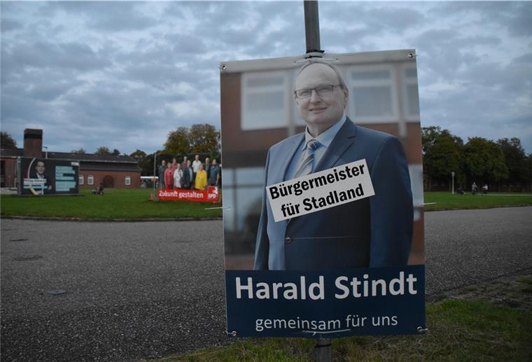 Stadland: Harald Stindt ist neuer Bürgermeister Konnte sich gegen seinen Mitbewerber von der SPD durchsetzten: Der 55-jährige Harald Stindt ist neuer Bürgermeister der Gemeinde Stadland.