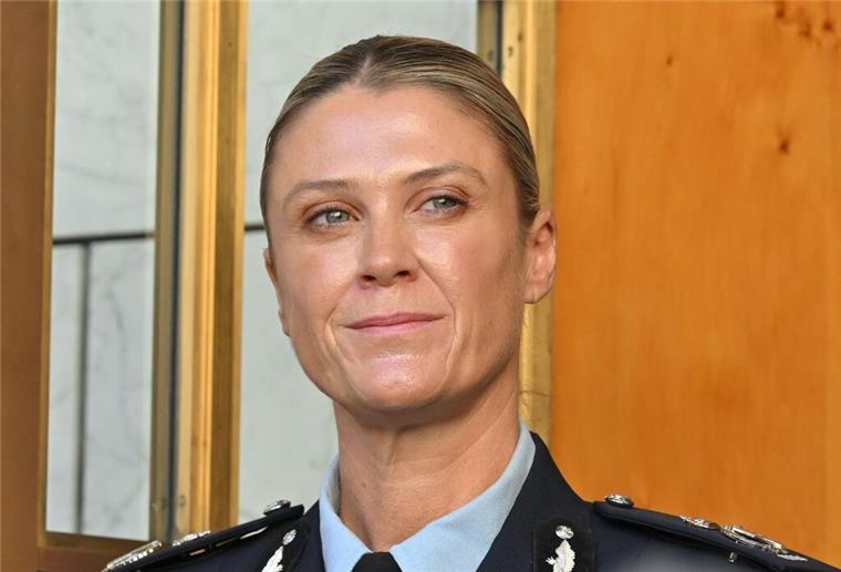 Australiens Bundespolizei bekommt erstmals Chefin Krissy Barrett blickt auf eine lange Karriere zurück.