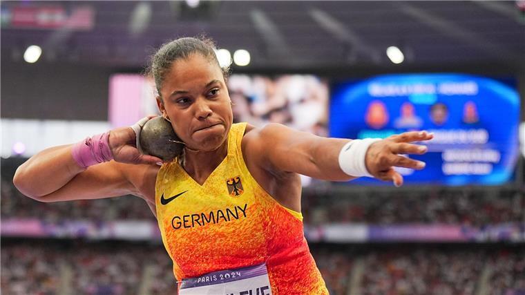 Deutsche Leichtathleten klettern bei Team-EM auf Rang sieben Kugelstoß-Olympiasiegerin Yemisi Ogunleye belegte bei der Team-EM in Madrid den zweiten Platz.