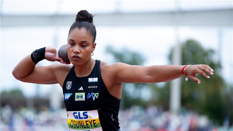 Kugelstoß-Olympiasiegerin Ogunleye belegt Rang zwei in Polen Kugelstoß-Olympiasiegerin Yemisi Ogunleye belegte beim Meeting in Polen den zweiten Platz.