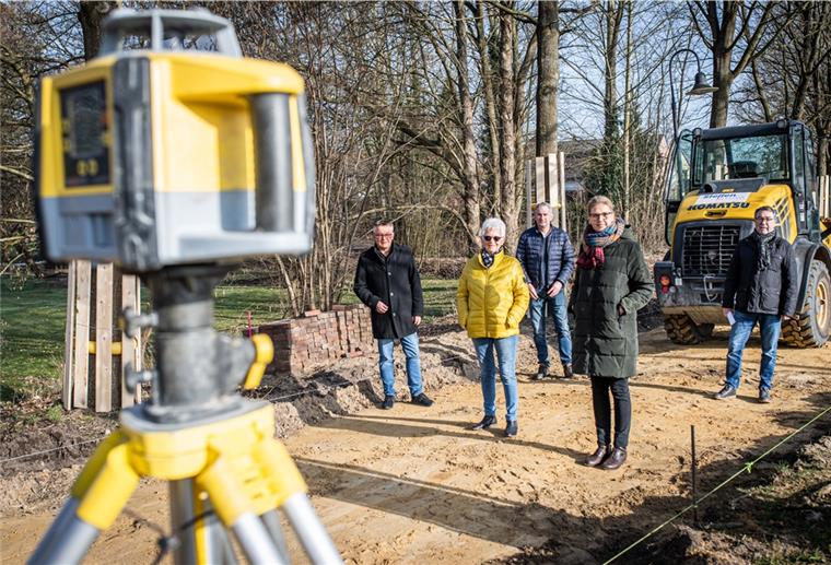 Kulturprojekt Burgallee in Hagen: Die Bauarbeiten zur Straßensanierung beginnen. 